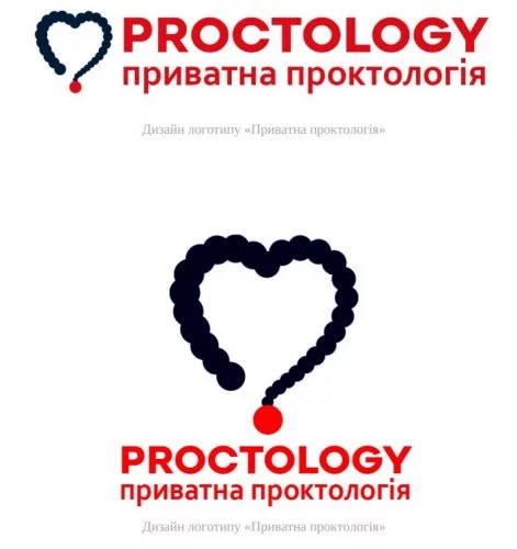 логотип проктологія